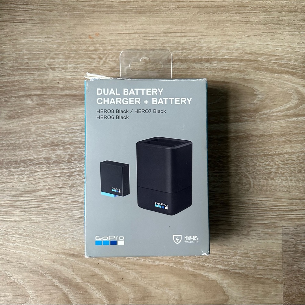 GoPro Hero8/Hero7/Hero6 Dual battery charger + charger